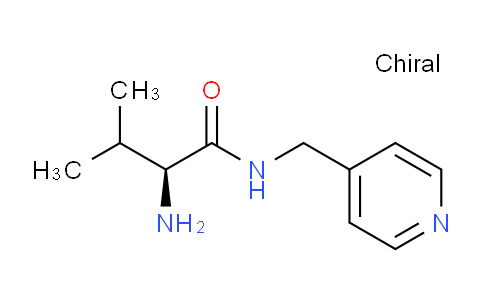CAS No. 148743-33-3, (S)-2-Amino-3-methyl-N-(pyridin-4-ylmethyl)butanamide