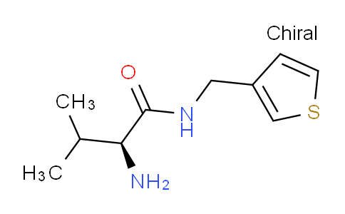 CAS No. 1344917-49-2, (S)-2-Amino-3-methyl-N-(thiophen-3-ylmethyl)butanamide