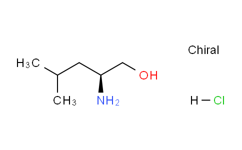 CAS No. 17016-87-4, (S)-2-Amino-4-methylpentan-1-ol hydrochloride