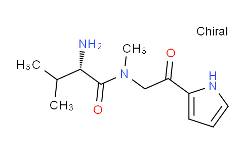 CAS No. 1353994-61-2, (S)-2-Amino-N,3-dimethyl-N-(2-oxo-2-(1H-pyrrol-2-yl)ethyl)butanamide
