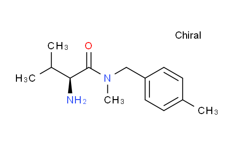 CAS No. 1307144-33-7, (S)-2-Amino-N,3-dimethyl-N-(4-methylbenzyl)butanamide