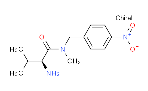 CAS No. 1353996-75-4, (S)-2-Amino-N,3-dimethyl-N-(4-nitrobenzyl)butanamide