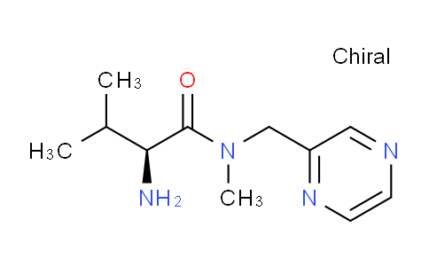 CAS No. 1354017-02-9, (S)-2-Amino-N,3-dimethyl-N-(pyrazin-2-ylmethyl)butanamide