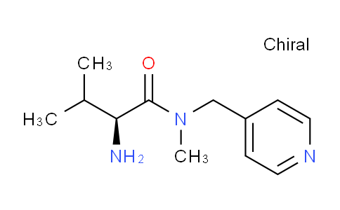 CAS No. 1292916-68-7, (S)-2-Amino-N,3-dimethyl-N-(pyridin-4-ylmethyl)butanamide