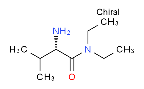CAS No. 56414-87-0, (S)-2-Amino-N,N-diethyl-3-methylbutanamide