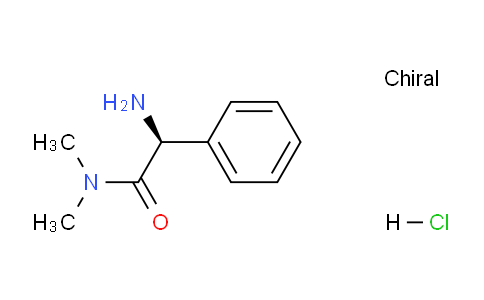 CAS No. 367259-26-5, (S)-2-Amino-N,N-dimethyl-2-phenylacetamide hydrochloride