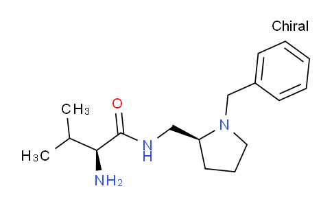 CAS No. 1401667-31-9, (S)-2-Amino-N-(((S)-1-benzylpyrrolidin-2-yl)methyl)-3-methylbutanamide