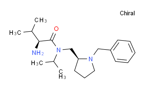 CAS No. 1401667-72-8, (S)-2-Amino-N-(((S)-1-benzylpyrrolidin-2-yl)methyl)-N-isopropyl-3-methylbutanamide