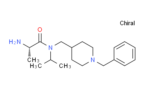 CAS No. 1354007-36-5, (S)-2-Amino-N-((1-benzylpiperidin-4-yl)methyl)-N-isopropylpropanamide