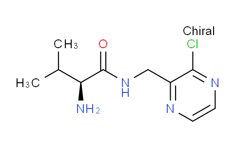 CAS No. 1353997-49-5, (S)-2-Amino-N-((3-chloropyrazin-2-yl)methyl)-3-methylbutanamide