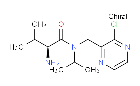 CAS No. 1354018-52-2, (S)-2-Amino-N-((3-chloropyrazin-2-yl)methyl)-N-isopropyl-3-methylbutanamide