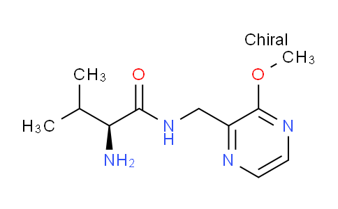 CAS No. 1354008-42-6, (S)-2-Amino-N-((3-methoxypyrazin-2-yl)methyl)-3-methylbutanamide