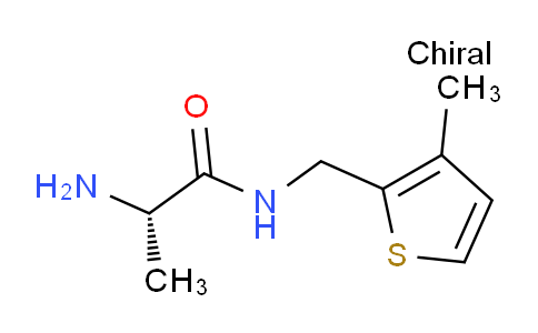 CAS No. 1354000-01-3, (S)-2-Amino-N-((3-methylthiophen-2-yl)methyl)propanamide