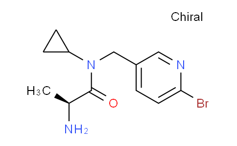 CAS No. 1354007-10-5, (S)-2-Amino-N-((6-bromopyridin-3-yl)methyl)-N-cyclopropylpropanamide