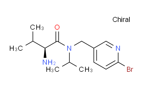 CAS No. 1353996-01-6, (S)-2-Amino-N-((6-bromopyridin-3-yl)methyl)-N-isopropyl-3-methylbutanamide