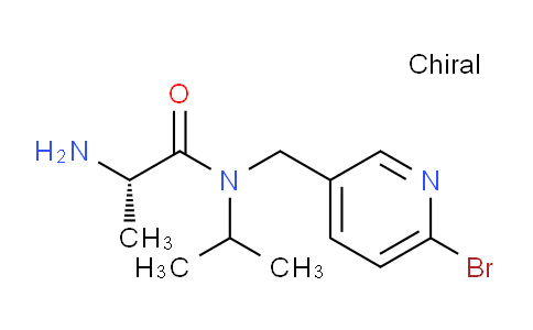 CAS No. 1354003-82-9, (S)-2-Amino-N-((6-bromopyridin-3-yl)methyl)-N-isopropylpropanamide
