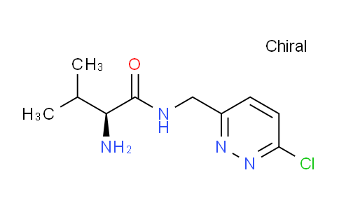 CAS No. 1354009-80-5, (S)-2-Amino-N-((6-chloropyridazin-3-yl)methyl)-3-methylbutanamide