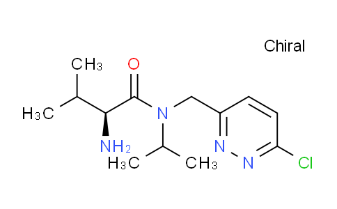 CAS No. 1354010-54-0, (S)-2-Amino-N-((6-chloropyridazin-3-yl)methyl)-N-isopropyl-3-methylbutanamide