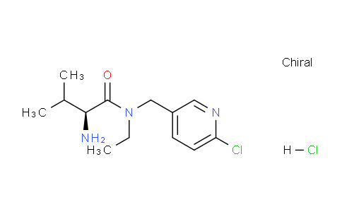 CAS No. 1421026-31-4, (S)-2-Amino-N-((6-chloropyridin-3-yl)methyl)-N-ethyl-3-methylbutanamide hydrochloride