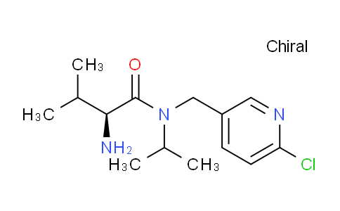 CAS No. 1353995-48-8, (S)-2-Amino-N-((6-chloropyridin-3-yl)methyl)-N-isopropyl-3-methylbutanamide