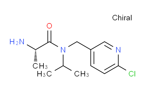 CAS No. 1354008-88-0, (S)-2-Amino-N-((6-chloropyridin-3-yl)methyl)-N-isopropylpropanamide