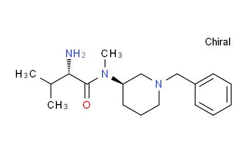 CAS No. 1401666-31-6, (S)-2-Amino-N-((R)-1-benzylpiperidin-3-yl)-N,3-dimethylbutanamide