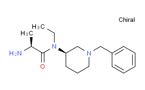 CAS No. 1401668-12-9, (S)-2-Amino-N-((R)-1-benzylpiperidin-3-yl)-N-ethylpropanamide