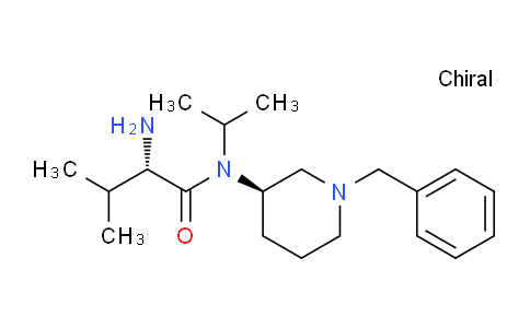 CAS No. 1401668-18-5, (S)-2-Amino-N-((R)-1-benzylpiperidin-3-yl)-N-isopropyl-3-methylbutanamide