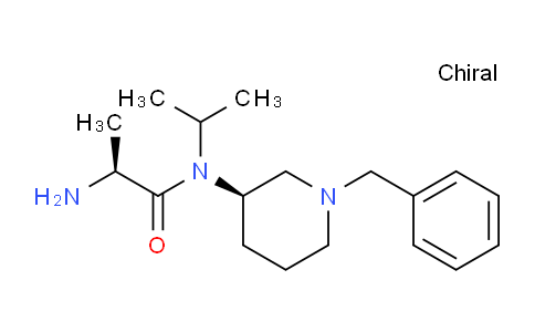 CAS No. 1401668-14-1, (S)-2-Amino-N-((R)-1-benzylpiperidin-3-yl)-N-isopropylpropanamide