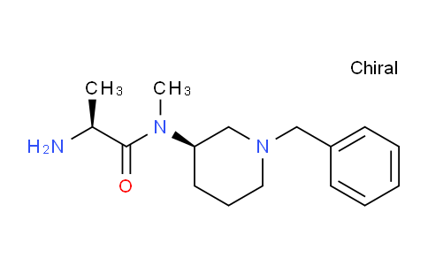 CAS No. 1401666-49-6, (S)-2-Amino-N-((R)-1-benzylpiperidin-3-yl)-N-methylpropanamide