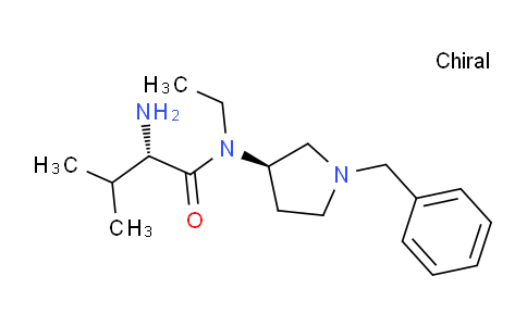 CAS No. 1401667-61-5, (S)-2-Amino-N-((R)-1-benzylpyrrolidin-3-yl)-N-ethyl-3-methylbutanamide