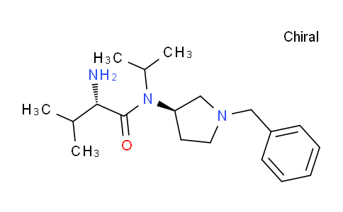 CAS No. 1401668-93-6, (S)-2-Amino-N-((R)-1-benzylpyrrolidin-3-yl)-N-isopropyl-3-methylbutanamide