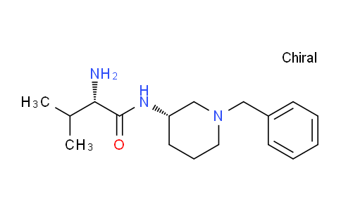 CAS No. 1401667-13-7, (S)-2-Amino-N-((S)-1-benzylpiperidin-3-yl)-3-methylbutanamide