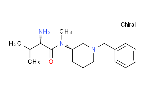 CAS No. 1401667-80-8, (S)-2-Amino-N-((S)-1-benzylpiperidin-3-yl)-N,3-dimethylbutanamide