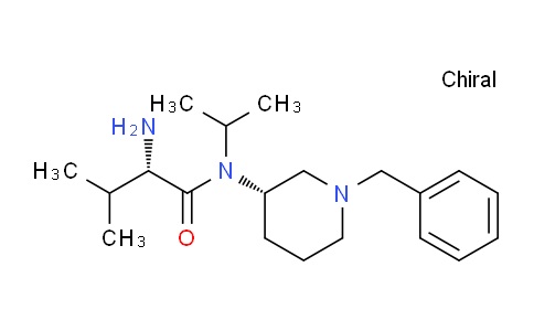 CAS No. 1401668-94-7, (S)-2-Amino-N-((S)-1-benzylpiperidin-3-yl)-N-isopropyl-3-methylbutanamide