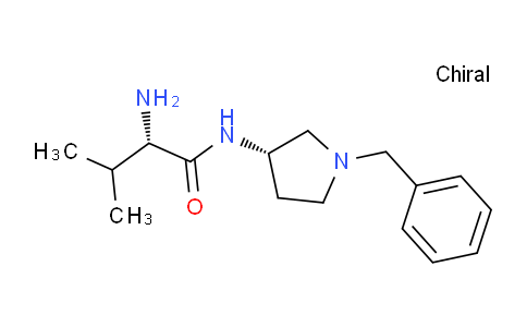 CAS No. 1401665-24-4, (S)-2-Amino-N-((S)-1-benzylpyrrolidin-3-yl)-3-methylbutanamide