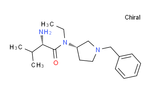 CAS No. 1401668-24-3, (S)-2-Amino-N-((S)-1-benzylpyrrolidin-3-yl)-N-ethyl-3-methylbutanamide