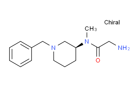 CAS No. 1354011-55-4, (S)-2-Amino-N-(1-benzylpiperidin-3-yl)-N-methylacetamide