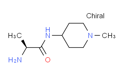 CAS No. 1292718-58-1, (S)-2-Amino-N-(1-methyl-piperidin-4-yl)-propionamide