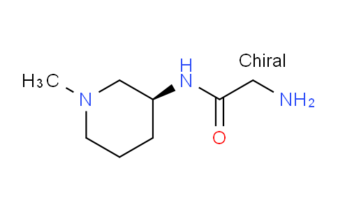 CAS No. 1354000-49-9, (S)-2-Amino-N-(1-methylpiperidin-3-yl)acetamide