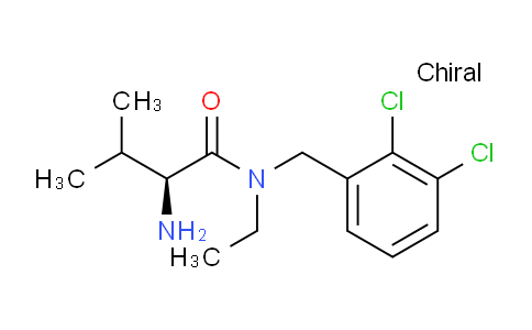 CAS No. 1354001-55-0, (S)-2-Amino-N-(2,3-dichlorobenzyl)-N-ethyl-3-methylbutanamide