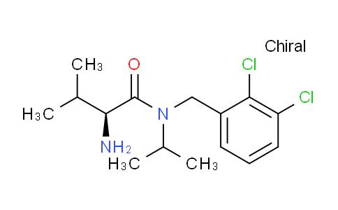 CAS No. 1354000-73-9, (S)-2-Amino-N-(2,3-dichlorobenzyl)-N-isopropyl-3-methylbutanamide