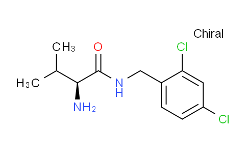 CAS No. 1353994-59-8, (S)-2-Amino-N-(2,4-dichlorobenzyl)-3-methylbutanamide
