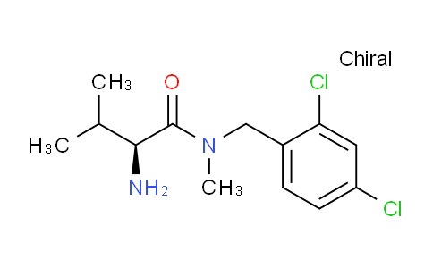 CAS No. 1292052-82-4, (S)-2-Amino-N-(2,4-dichlorobenzyl)-N,3-dimethylbutanamide