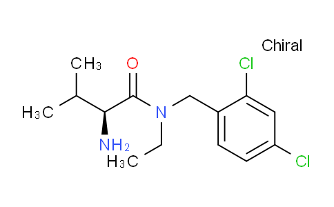 CAS No. 1354001-11-8, (S)-2-Amino-N-(2,4-dichlorobenzyl)-N-ethyl-3-methylbutanamide