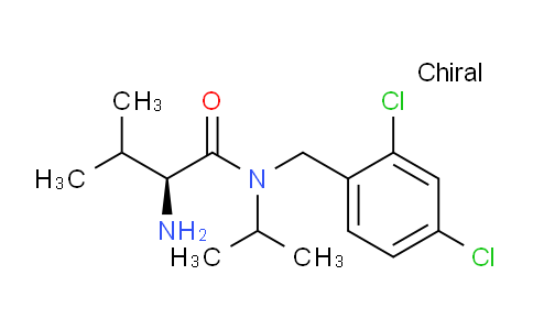 CAS No. 1353993-42-6, (S)-2-Amino-N-(2,4-dichlorobenzyl)-N-isopropyl-3-methylbutanamide