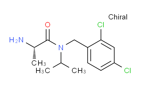 CAS No. 1353995-43-3, (S)-2-Amino-N-(2,4-dichlorobenzyl)-N-isopropylpropanamide