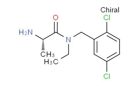 CAS No. 1354009-48-5, (S)-2-Amino-N-(2,5-dichlorobenzyl)-N-ethylpropanamide