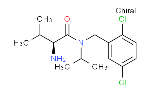 CAS No. 1354007-75-2, (S)-2-Amino-N-(2,5-dichlorobenzyl)-N-isopropyl-3-methylbutanamide