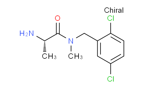 CAS No. 1354000-94-4, (S)-2-Amino-N-(2,5-dichlorobenzyl)-N-methylpropanamide